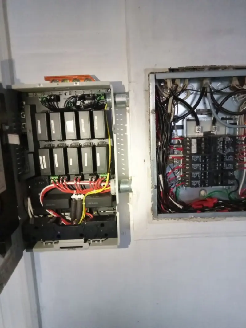 Electrical panel upgrade completed for Commercial Electrician Services in Washington